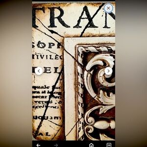 Sid Dickens Vintage France Memory Block-6x8 x1 inch stone